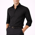 Wardrobe Black Slim Fit Shirt