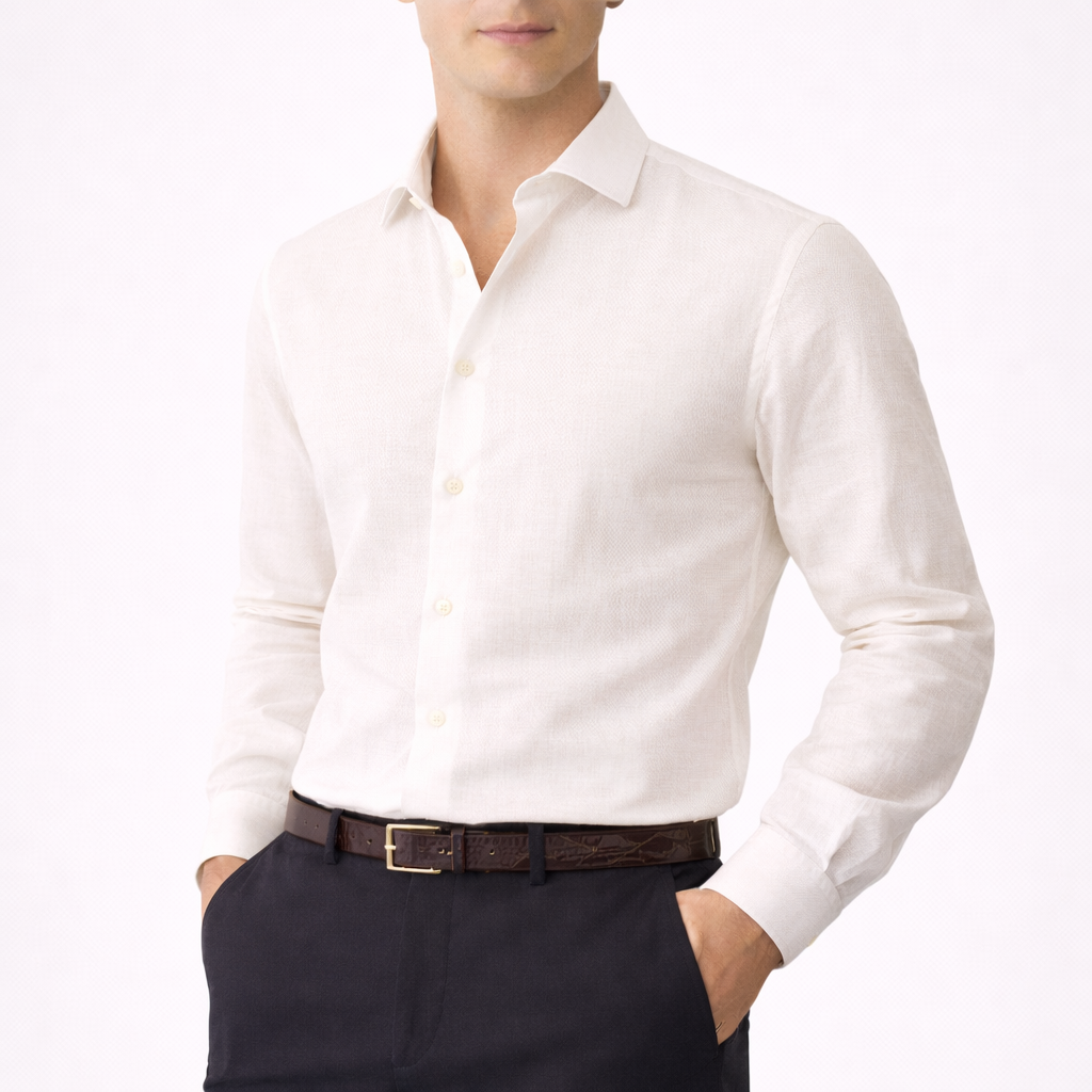 Wardrobe Textured Linen Shirt